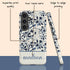 Custom Name Blue Bird & Flower Galaxy Case
