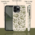 Personalized Olive Branch iPhone Case