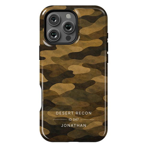Personalized Classic Tactical Camo iPhone Case