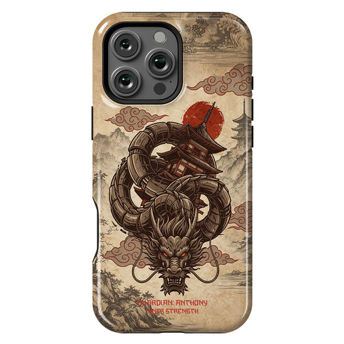 Personalized Dragon Guardian iPhone Case