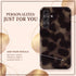 Personalized Smoky Tortoise Vertical Initials Galaxy Case