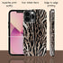 Custom Monogram Initials Chic Tiger iPhone Case