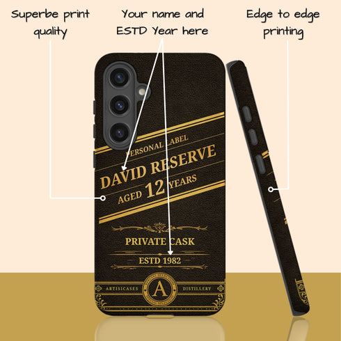 Personalized Prestigious Vintage Scotch Galaxy Case