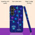 Custom Name Cat Paws Galaxy Case