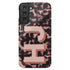 Custom 3D Initials Dark Tort Galaxy Case
