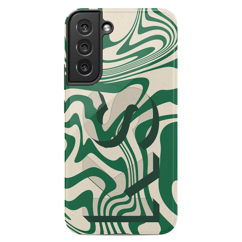 Custom Twister 3D Initials Galaxy Case