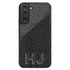 Custom 3D Initials Dark Leopard Galaxy Case - Centered