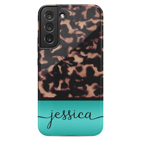 Gradient Color Custom Tortoiseshell Galaxy Case