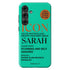 Personalized Iconic Pop Glam Magazine Cover Galaxy Case