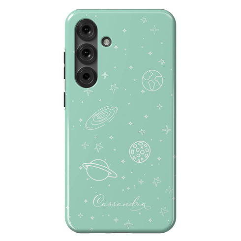 Personalized Pastel Universe Colors Galaxy Case
