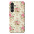 Custom Initials Shabby Chic Rococo Galaxy Case