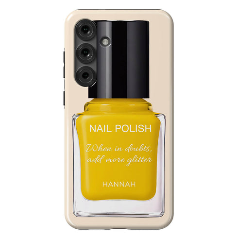 Personalized Glossy Nail Polish Galaxy Case