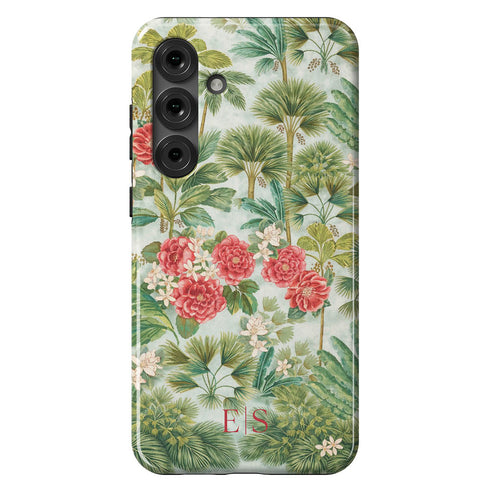 Personalized Paradise Garden Galaxy Case