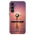 Personalized Calm Celestial Yoga Galaxy Case