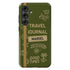 Personalized Classic Travel Journal Galaxy Case