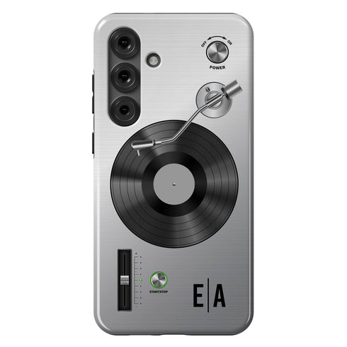 Personalized Classic Vinyl Record Player Galaxy Case