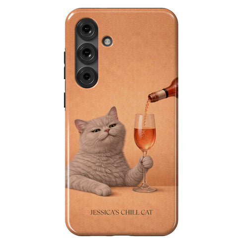 Custom Wine & Whiskers Galaxy Case