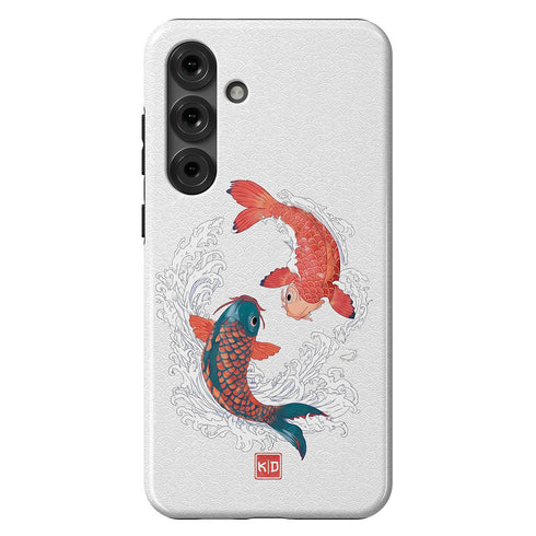 Personalized Yin Yang Koi Harmony Galaxy Case