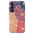 Custom Initials Abstract Flowers Galaxy Case - V1