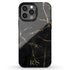 Custom Initials Marble iPhone Case