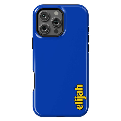 Personalized Pop Colors iPhone Case