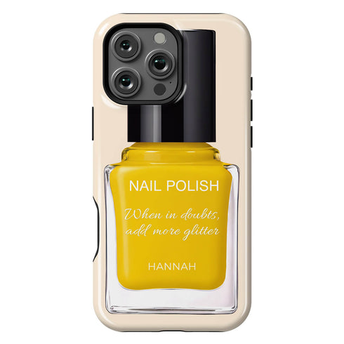 Personalized Glossy Nail Polish iPhone Case