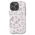 Personalized Dog Doodle Tag iPhone Case