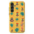 Personalized Retro Warp Floral Groovy Galaxy Case