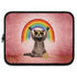 Personalized Groovy Raccoon Laptop Sleeve