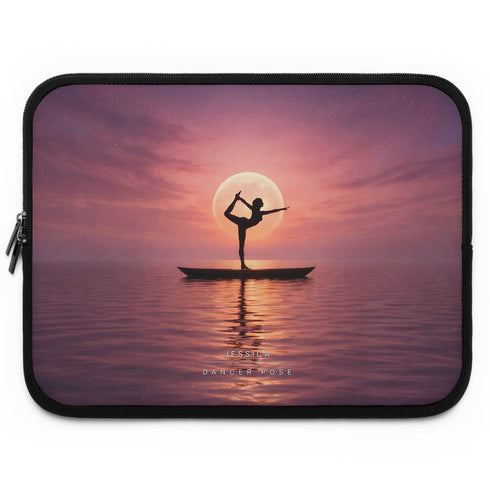 Personalized Celestial Yoga Laptop Sleeve