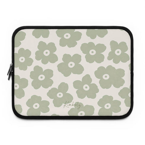 Personalized Soft Bloom Laptop Sleeve