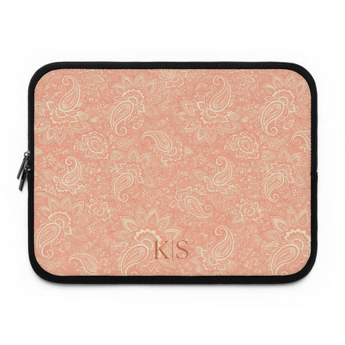 Personalized Resort Paisley Laptop Sleeve