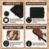 Personalized Cowhide Laptop Sleeve