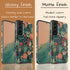 Custom Initials Tropical Pineapples & Flowers Galaxy Case