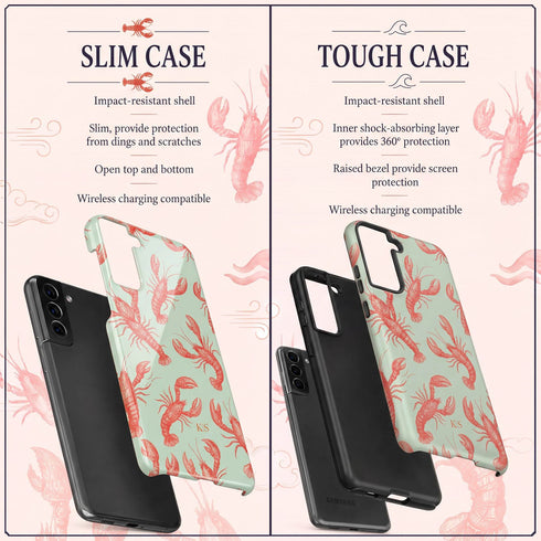 Personalized Lucky Lobsters Galaxy Case