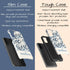 Custom Name Blue Bird & Flower Galaxy Case