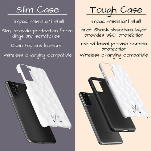 Sports Golf Club Initials Galaxy Case