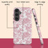 Custom Initials French Toile De Jouy Galaxy Case V1