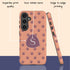 Custom Initials Cat Paws Galaxy Case