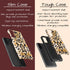 Personalized Luxe Inked Leopard Galaxy Case