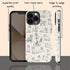 Personalized Dog Doodle Tag iPhone Case