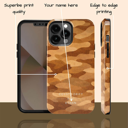 Personalized Classic Tactical Camo iPhone Case