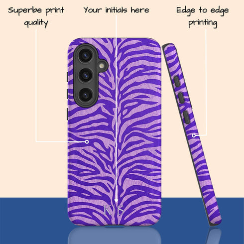 Custom Urban Zebra Galaxy Case
