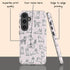 Personalized Dog Doodle Tag Galaxy Case