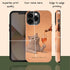 Custom Wine & Whiskers iPhone Case