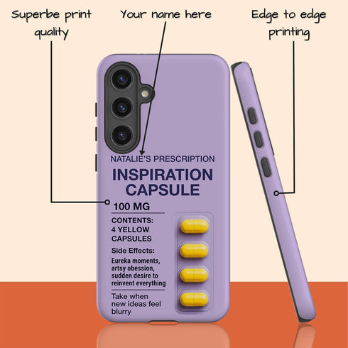 Personalized Playful Mood Capsule Galaxy Case