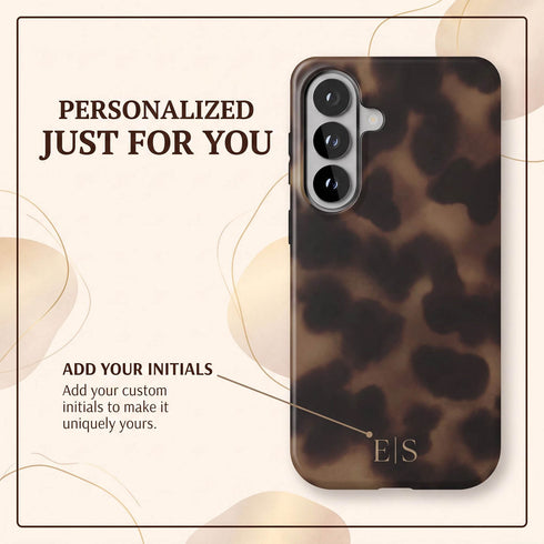 Personalized Amber Tortoise Galaxy Case