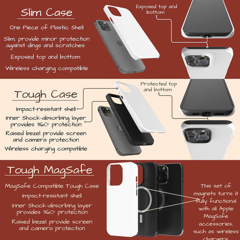Personalized Cranes of Fuji iPhone Case