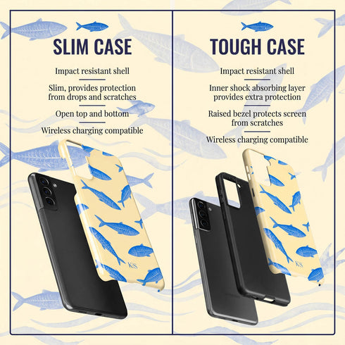 Personalized Sardine Parade Galaxy Case
