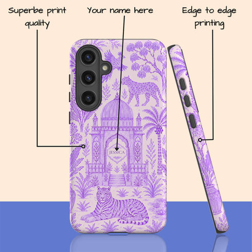 Personalized Tiger Palace Galaxy Case